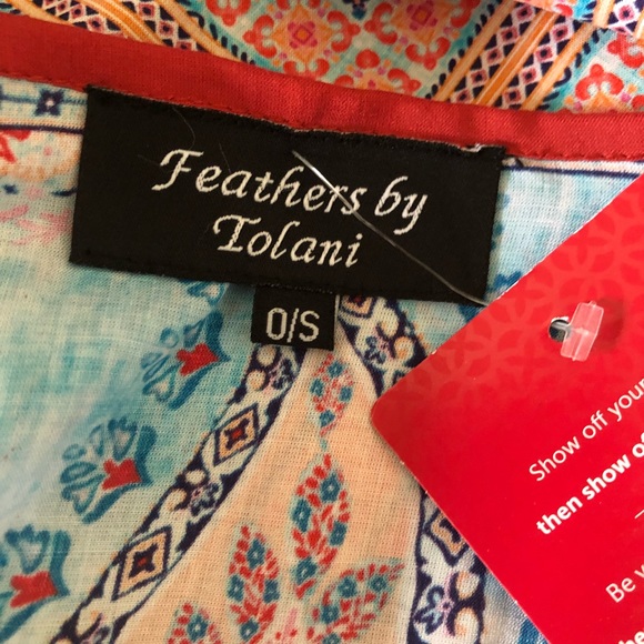 Anthropologie Feathers by Tolani Paisley Kimono - Picture 7 of 7